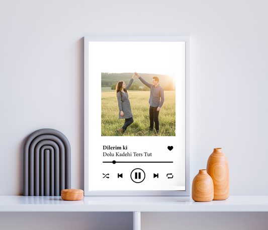 Spotify Tasarım Fotoğraflı Çerçeve